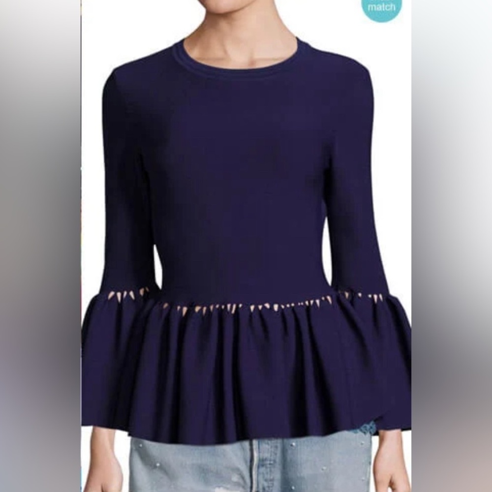 Jonathan Simkhai - Three-Quarter Sleeve Blouse